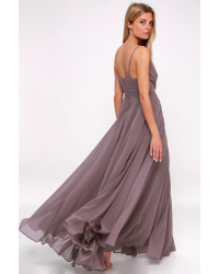All About Love Dusty Purple Maxi Dress